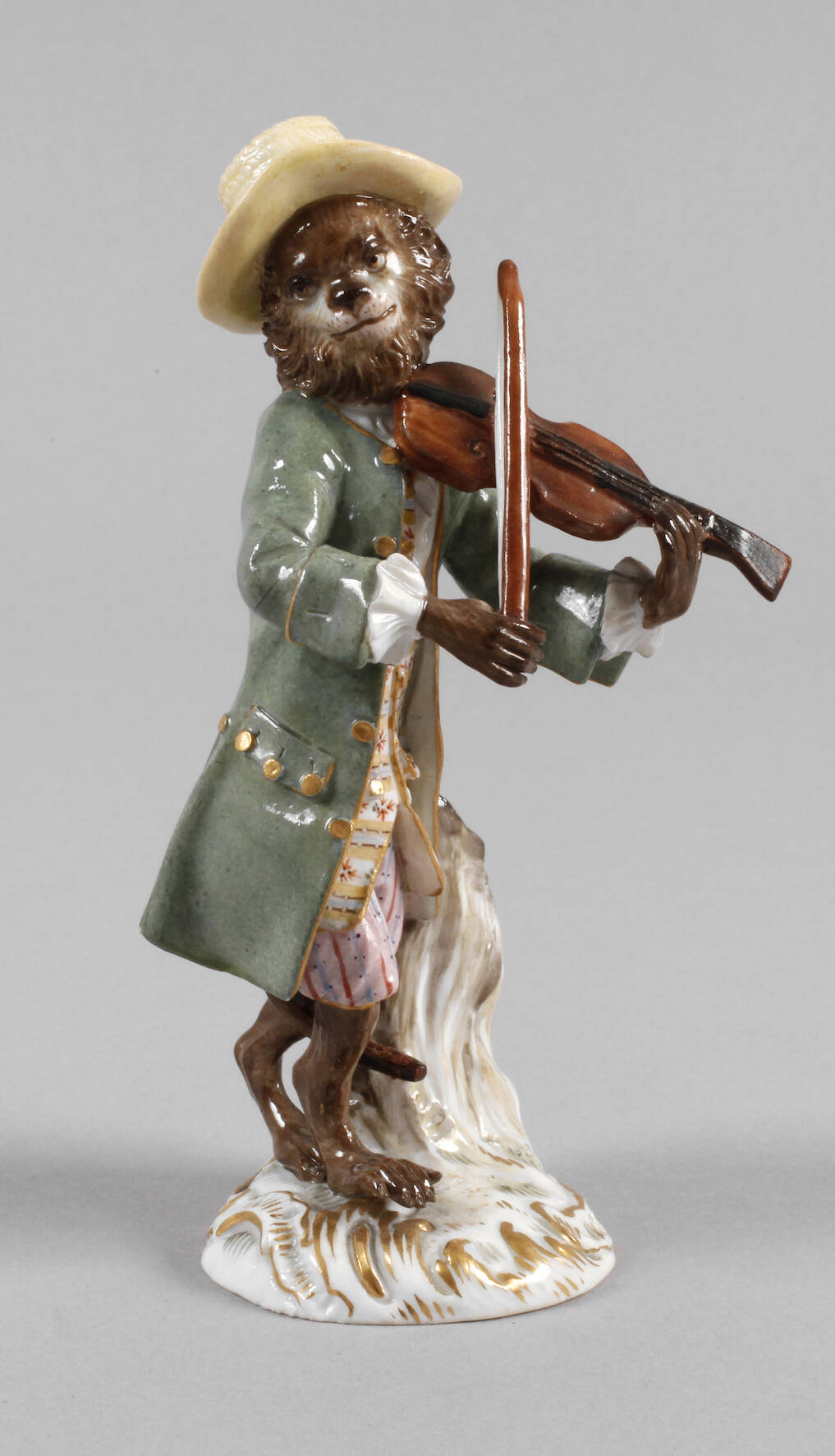 Meissen "Affe als Geiger"