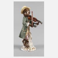 Meissen "Affe als Geiger"111