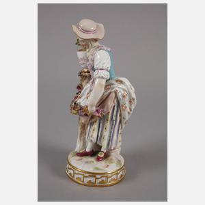 Meissen "Gärtnerin mit Blumengirlande"