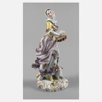 Meissen Schäferin mit Tamburin111