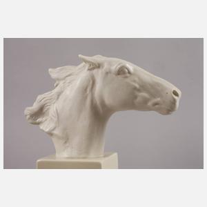 Rosenthal Pferdebüste "Hannibal"