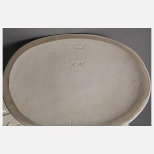 Schwarzburger Werkstätten großer Papagei