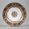 Sèvres Teller aus dem Schloss Fontainebleau