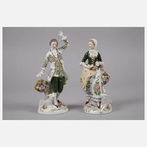 Sitzendorf Schäfer und Schäferin