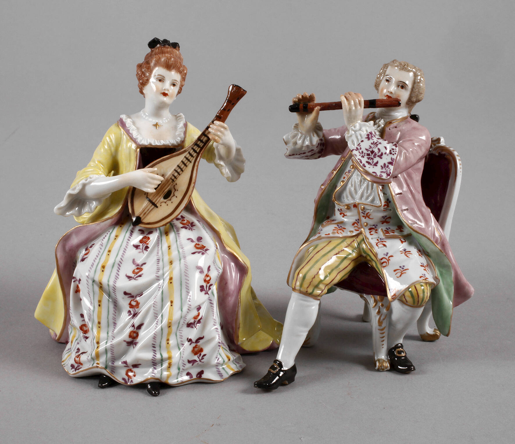 Thüringen musizierendes Figurenpaar