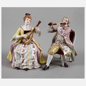 Thüringen musizierendes Figurenpaar