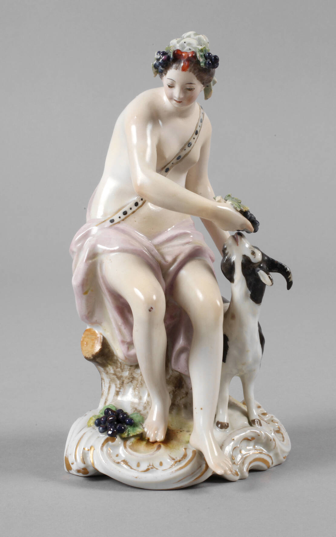 Volkstedt Ziegenhirtin als Allegorie auf den Herbst