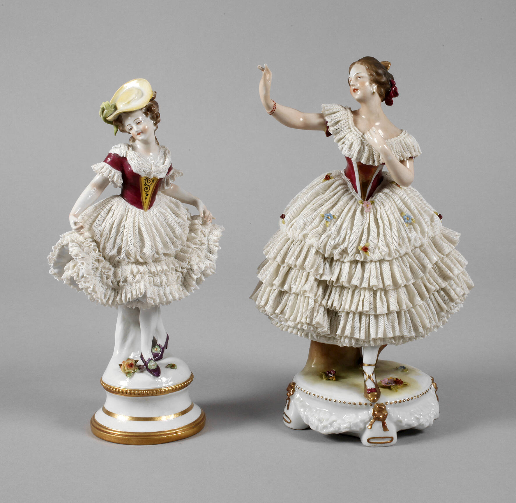 Volkstedt zwei Ballerinen