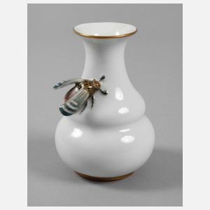 Volkstedt Vase mit Maikäfer