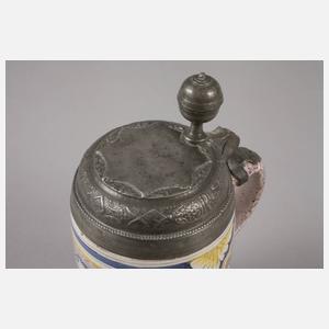 Erfurter Fayencewalzenkrug