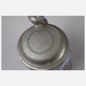 Schrezheimer Fayencewalzenkrug