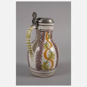 Crailsheimer Fayence-Birnenkrug