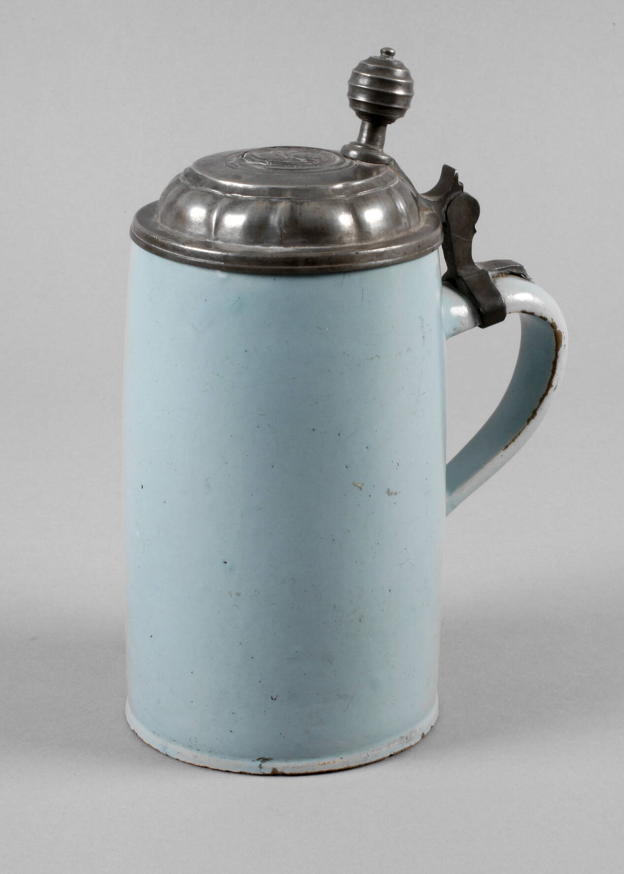 Crailsheimer Fayence-Walzenkrug