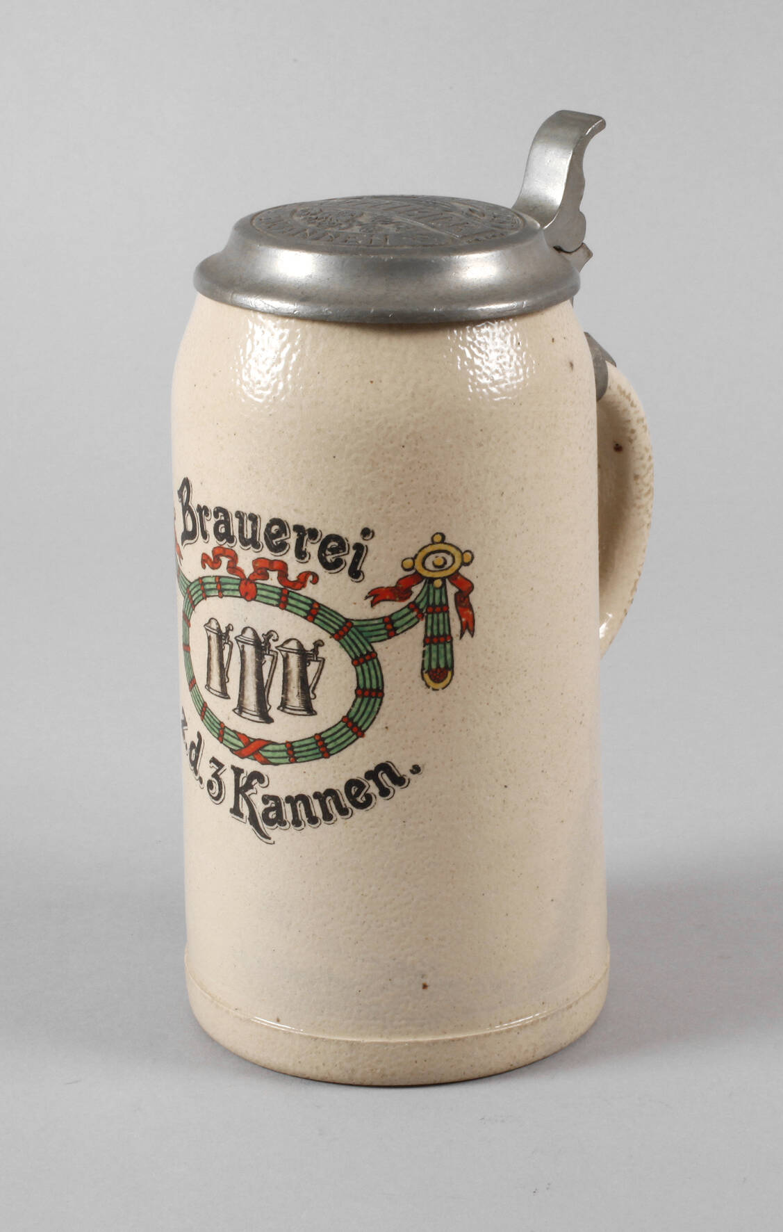 Bierkrug "zu den drei Kannen"