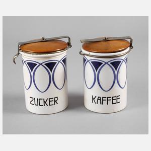 Wächtersbach zwei Vorratsgefäße