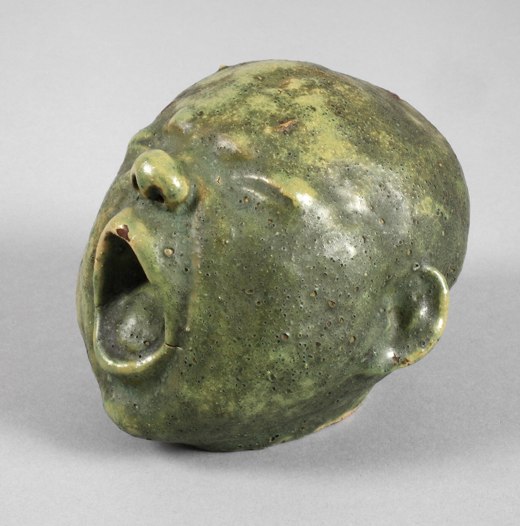 Gähnendes Babygesicht