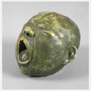 Gähnendes Babygesicht