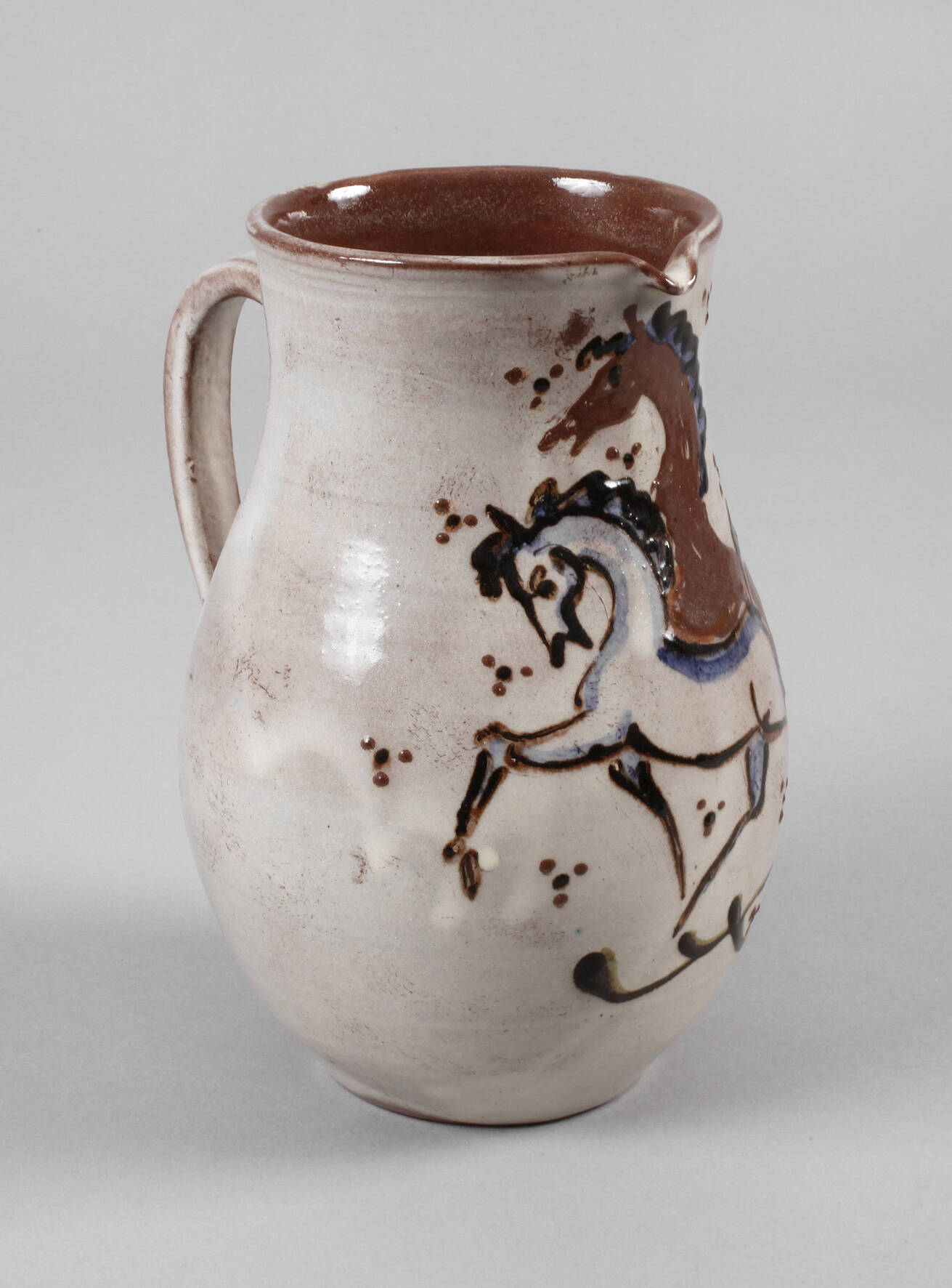 Weinkrug "Pferde"