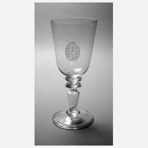 Großer Barockpokal aus Adelsbesitz