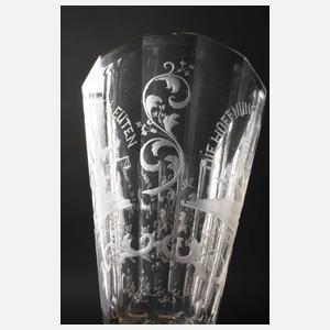 Barockes Kelchglas Sachsen