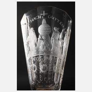 Barockes Kelchglas Sachsen