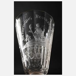 Barockes Kelchglas Sachsen