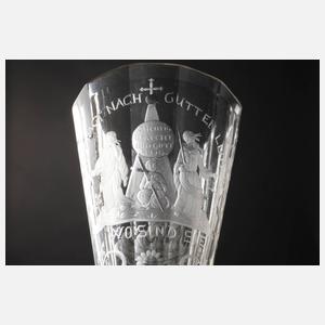 Barockes Kelchglas Sachsen