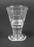 Sächsisches klassizistisches Kelchglas