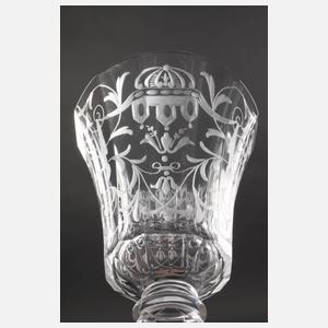 Acht Südweingläser Lobmeyer Wien