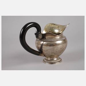 Silber Sahnekännchen Biedermeier