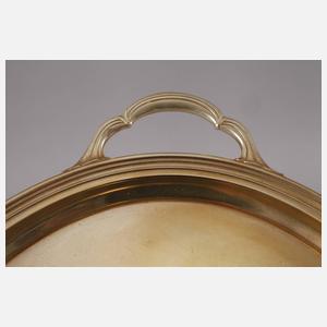 Vergoldetes Silberservice