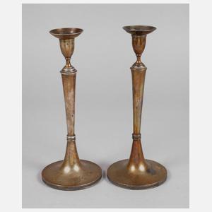 Paar Silberleuchter Empire