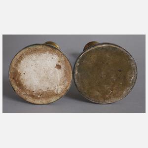 Paar Silberleuchter Empire