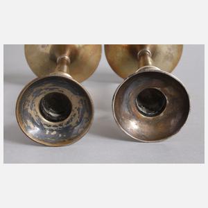 Paar Silberleuchter Empire