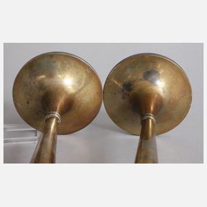 Paar Silberleuchter Empire