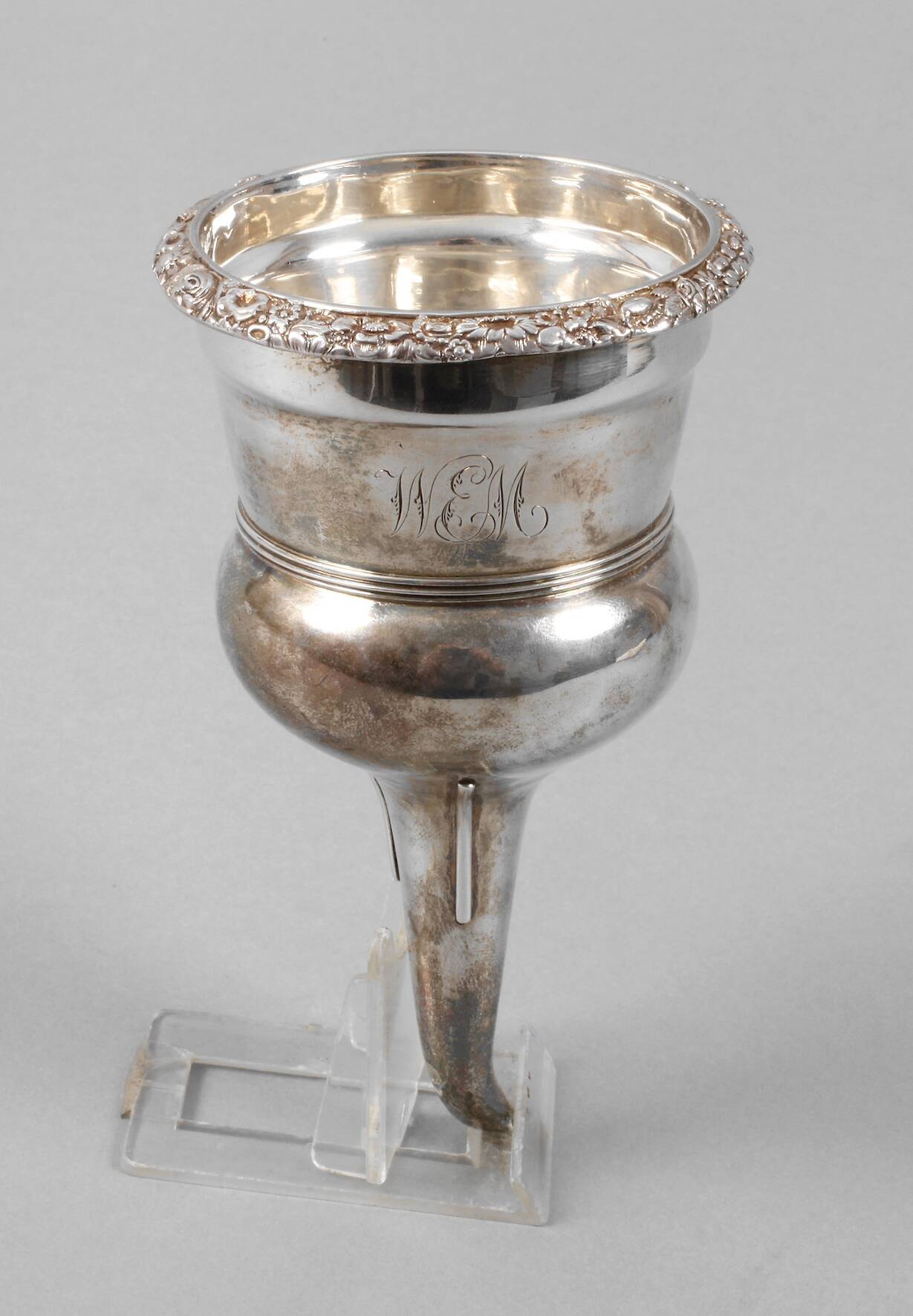 England Dekantiertrichter Silber