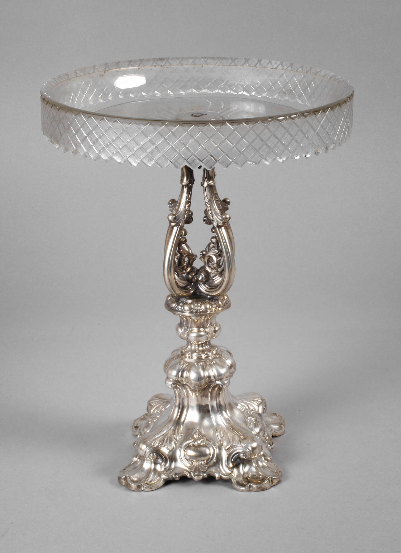 Silbertazza Spätbiedermeier