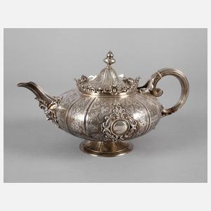 Teekanne Silber
