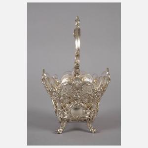 Silberhenkelkorb Historismus