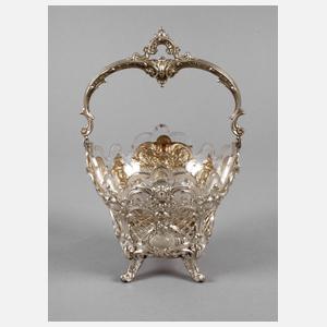 Silberhenkelkorb Historismus