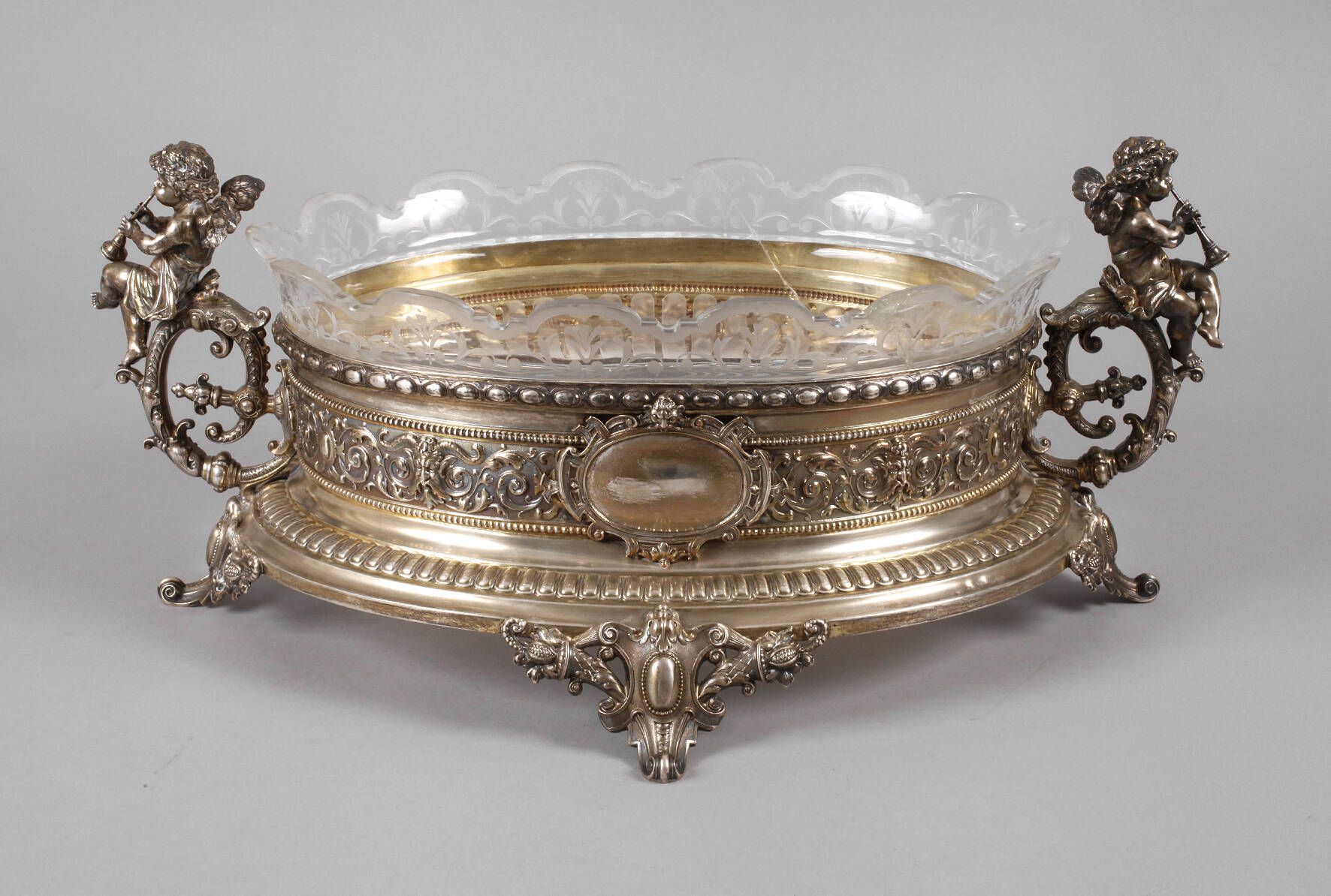 Silberjardiniere Historismus