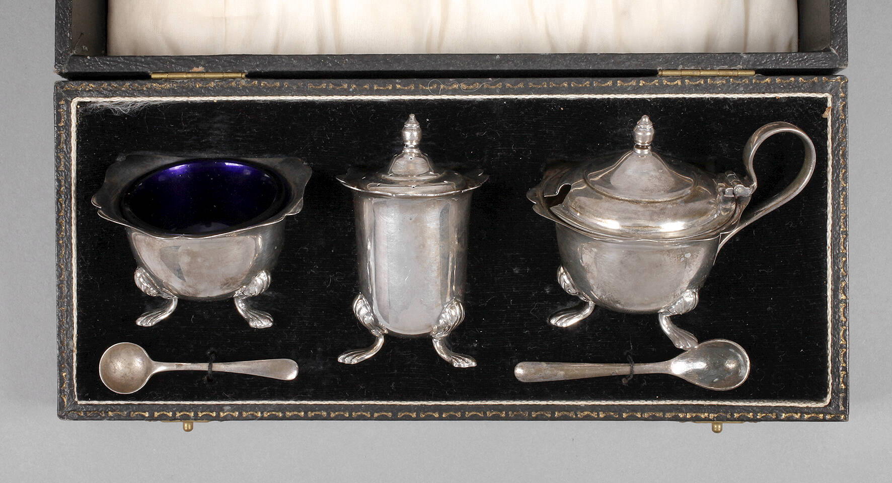 Silber Gewürzset im Geschenketui