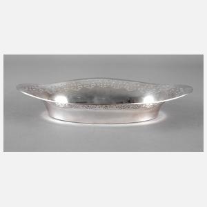 Gebäckschale Silber