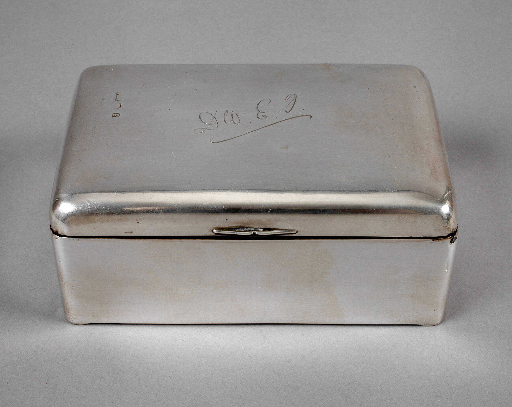 England Zigarettendose Silber