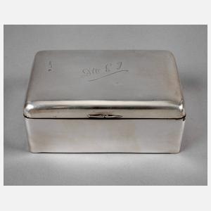 England Zigarettendose Silber