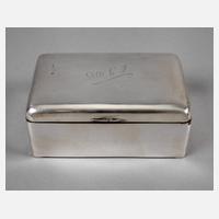 England Zigarettendose Silber111