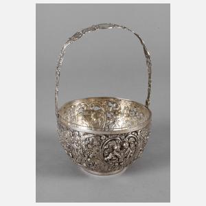 Henkelkörbchen Silber