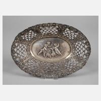 Silberschale mit Puttenmotiv111