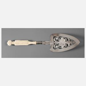 Silber Tortenheber Biedermeier