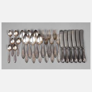 Silberbesteck Jugendstil
